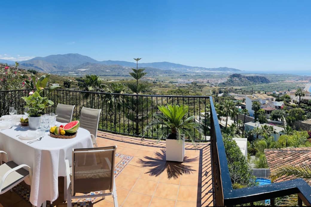 vistas desde la terraza