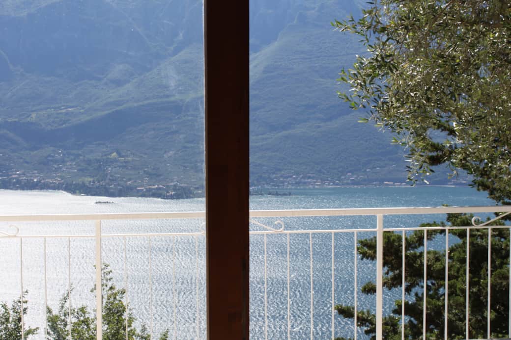 Lake view form a room