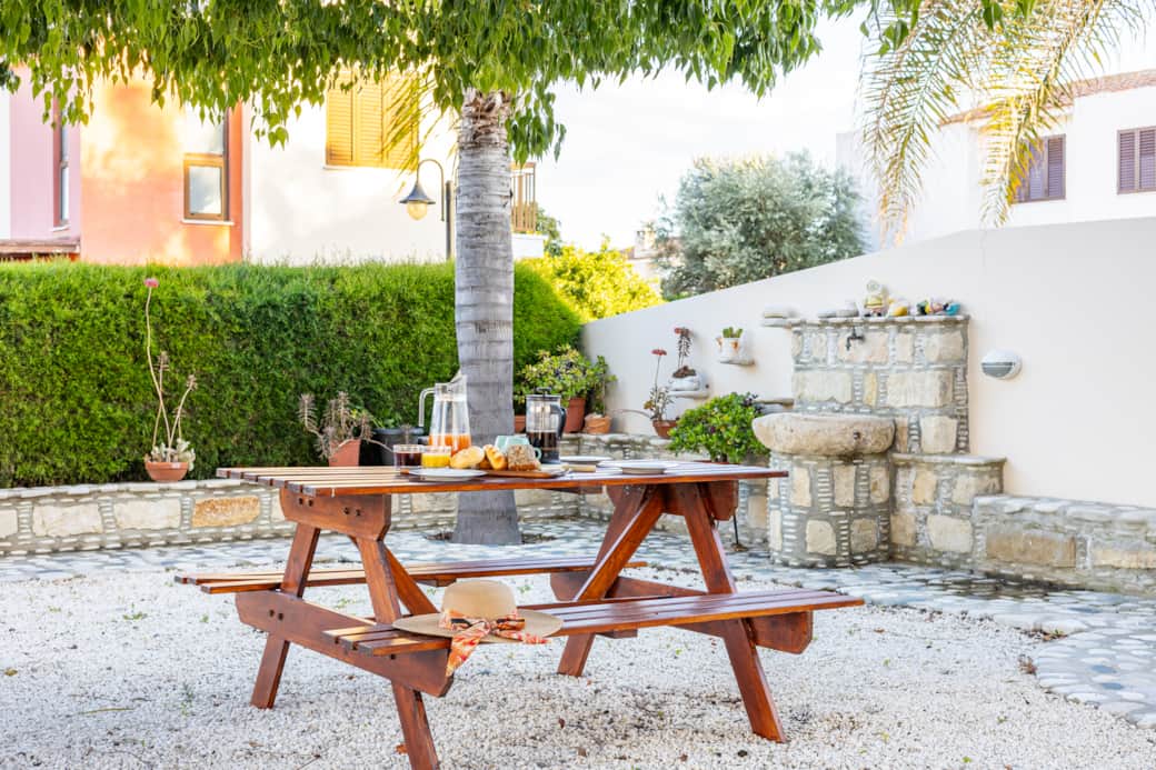 Outdoor seating area Outdoor seating area