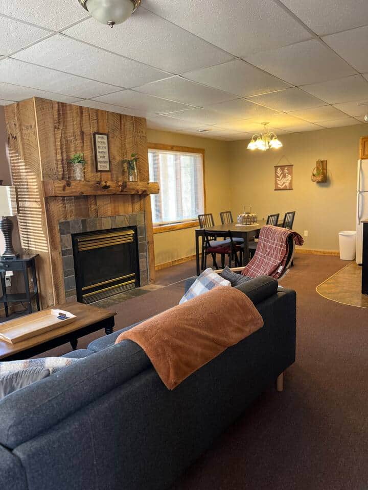 Living Room with fireplace Living Room with fireplace