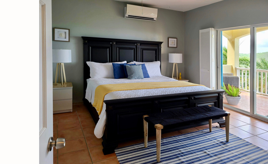 Middle level King bedroom (bedroom #3)