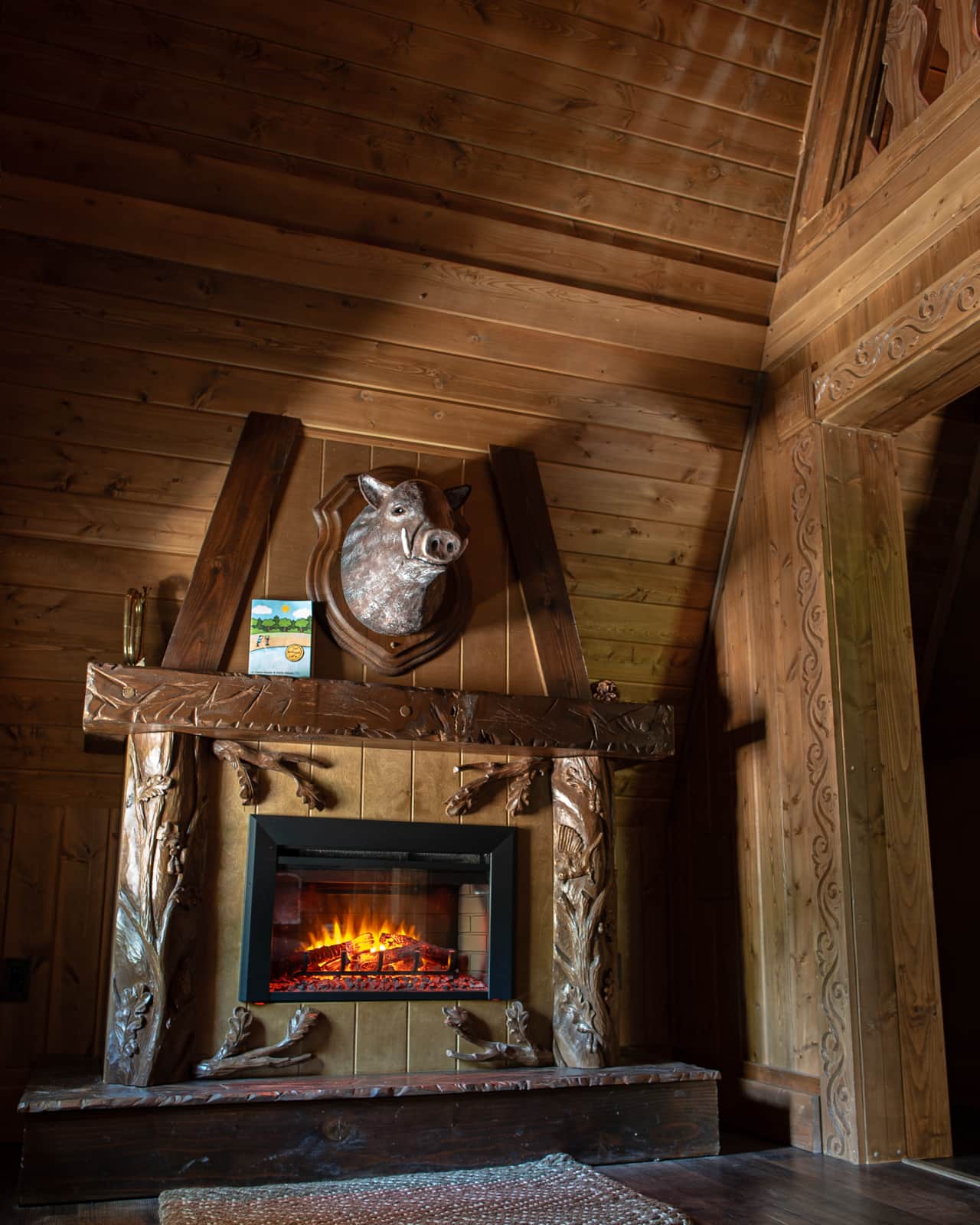 Huntsman's Hut Fireplace