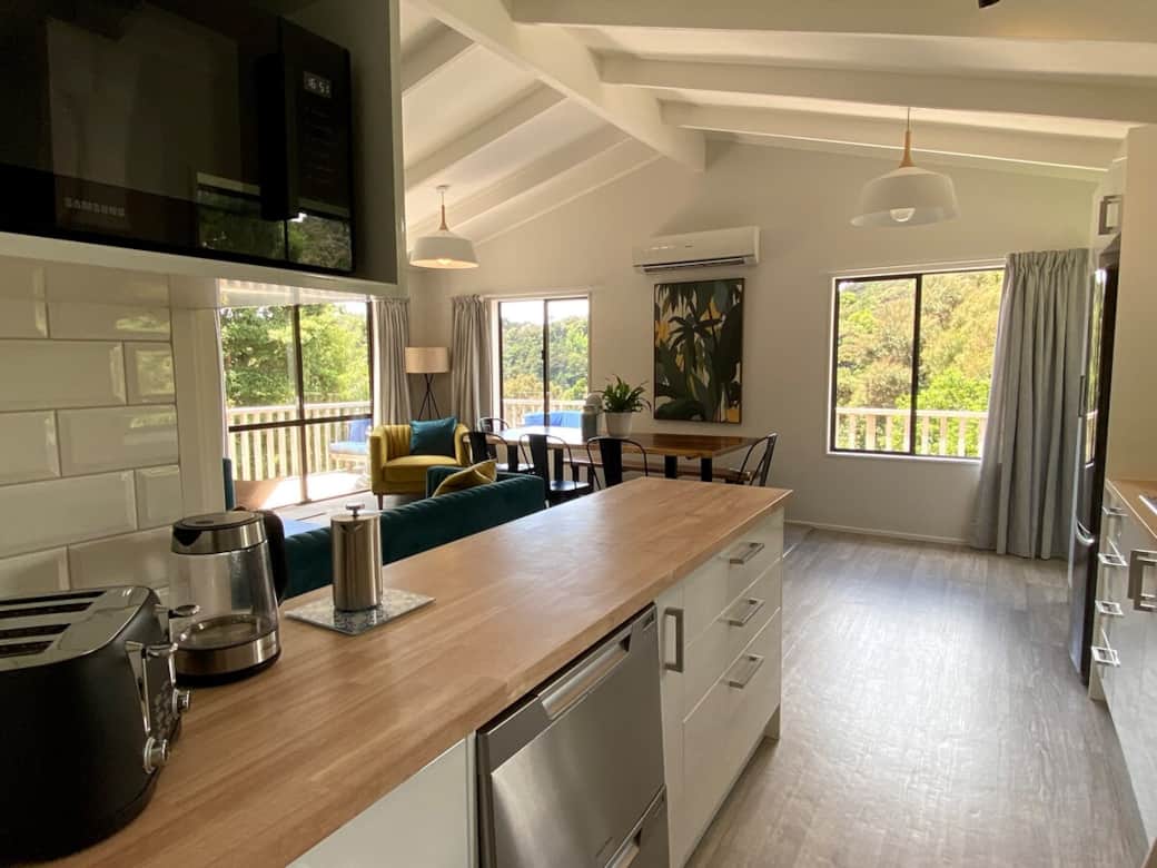 Spacious open plan lounge and dining. Room for the whole family