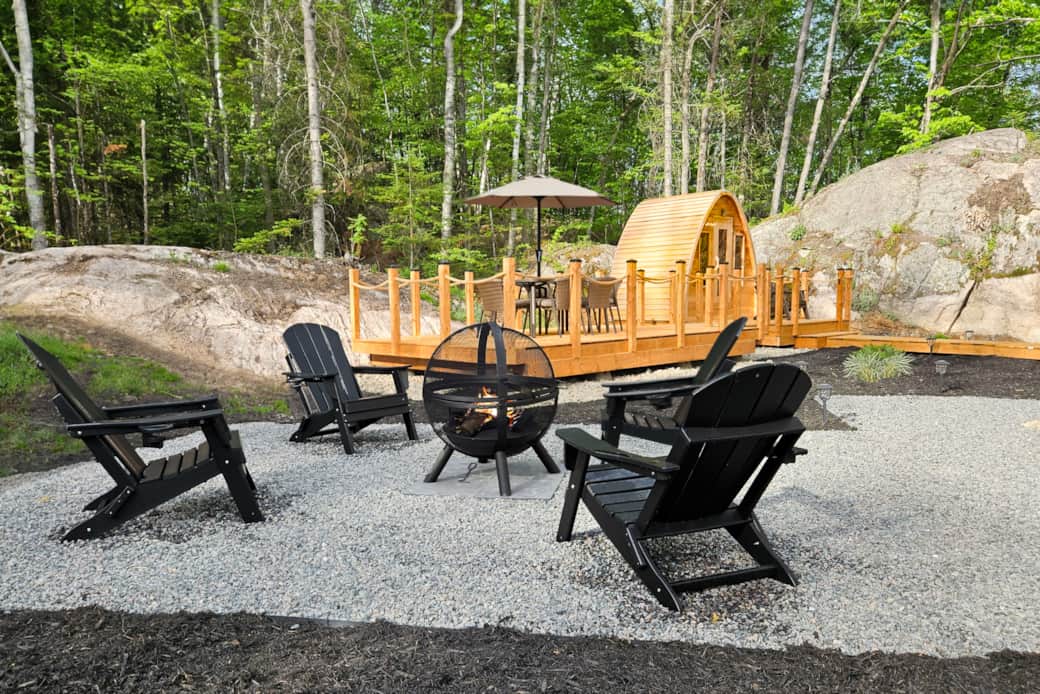 Outdoor Fireplace 2