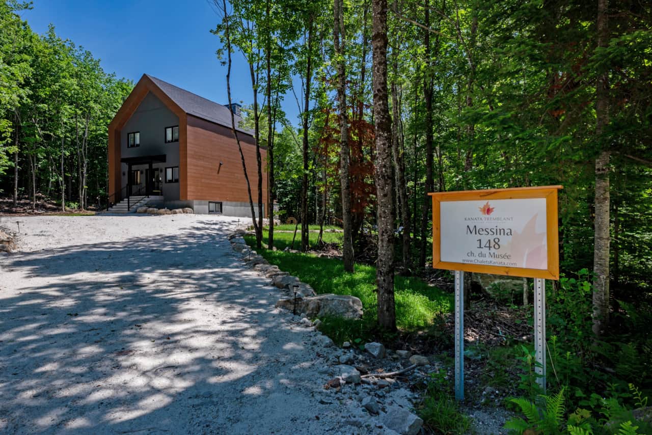 Entrance to the Messina chalet