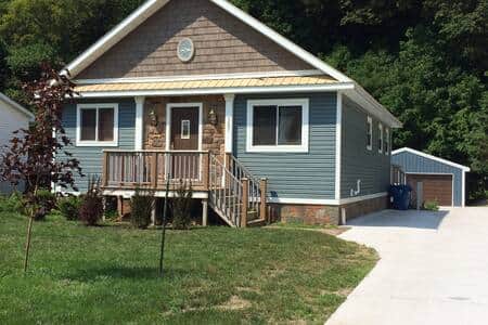 Front of the house.
