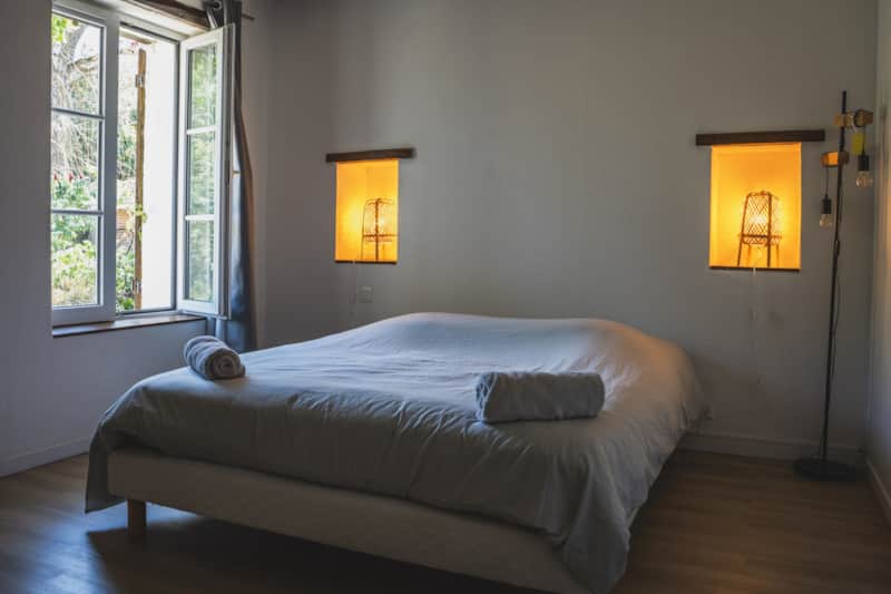 Chambre 2 : 1 lit double 160 cm