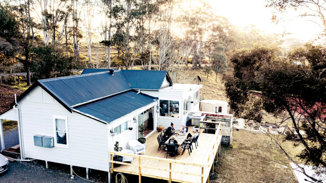 Deck on The Cottage