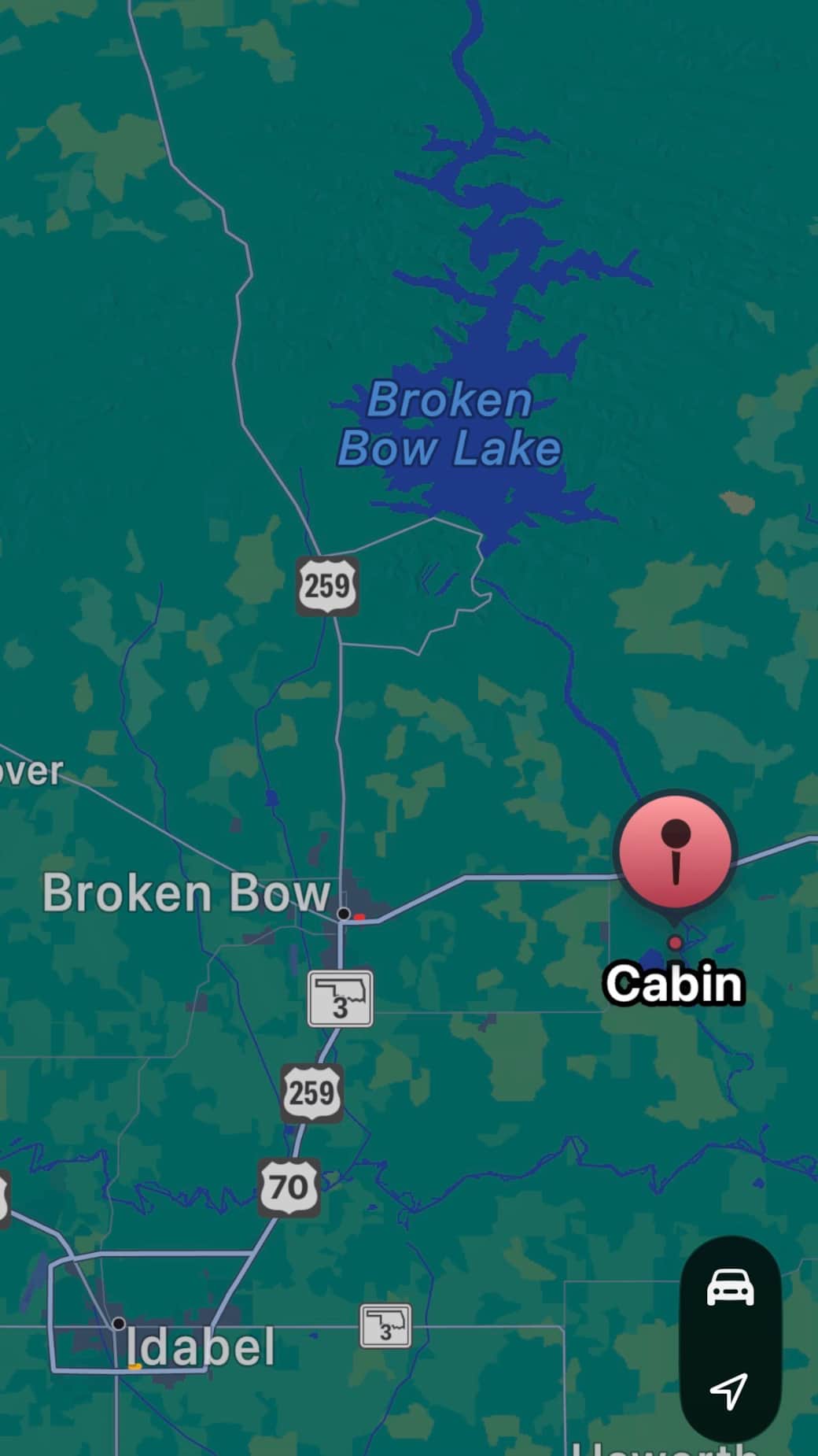 Map of the property location