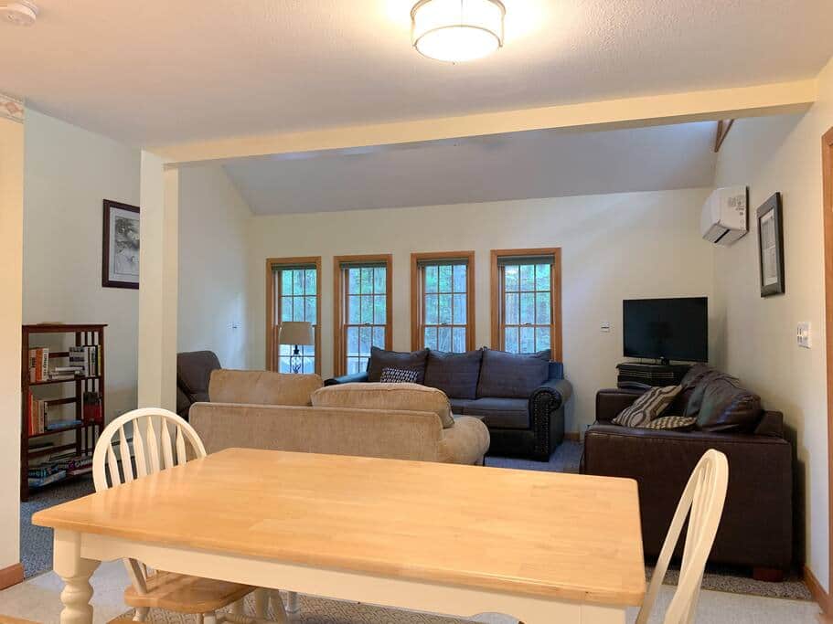 Dining Table and Living Room
