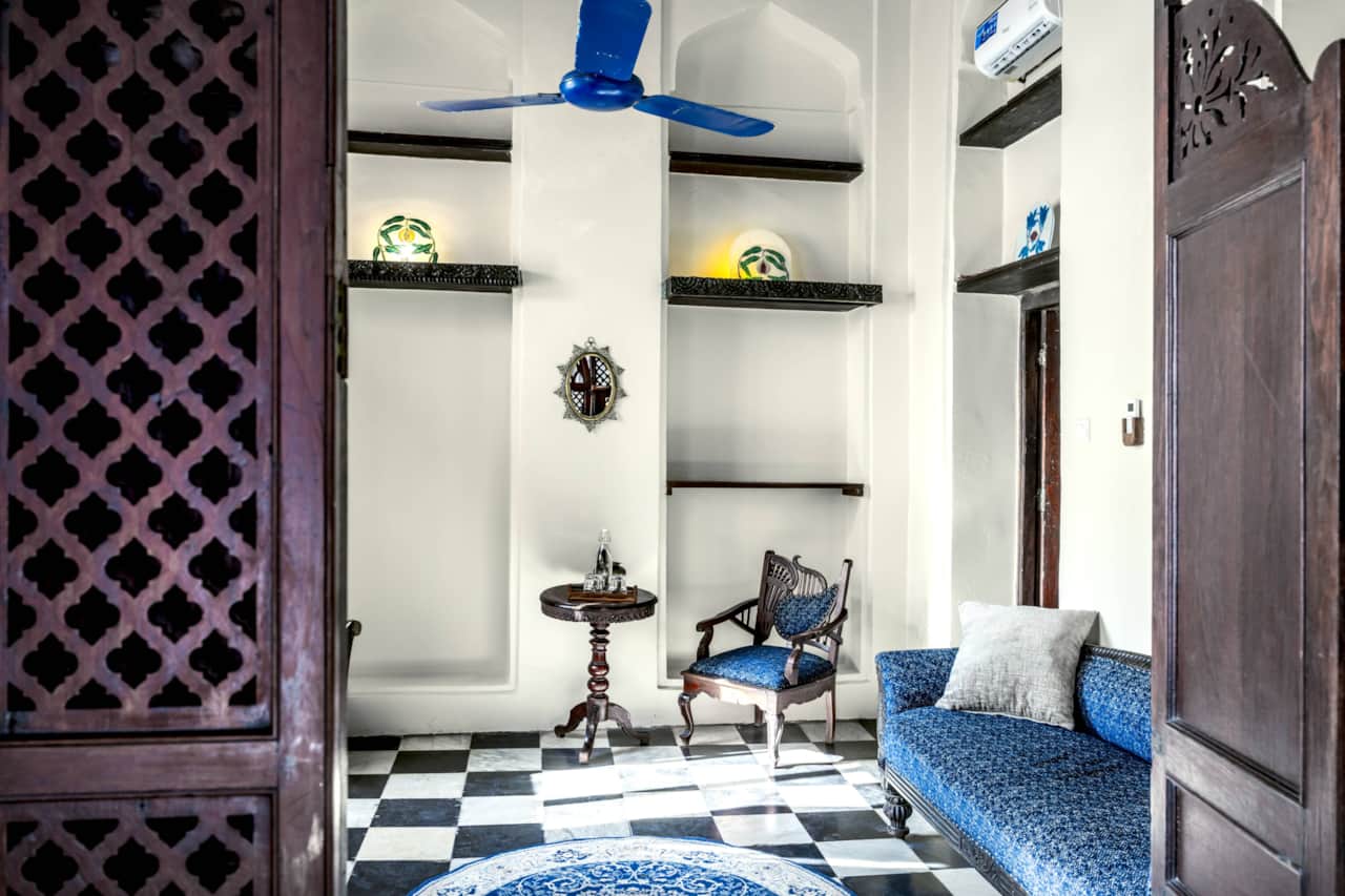 Blue room