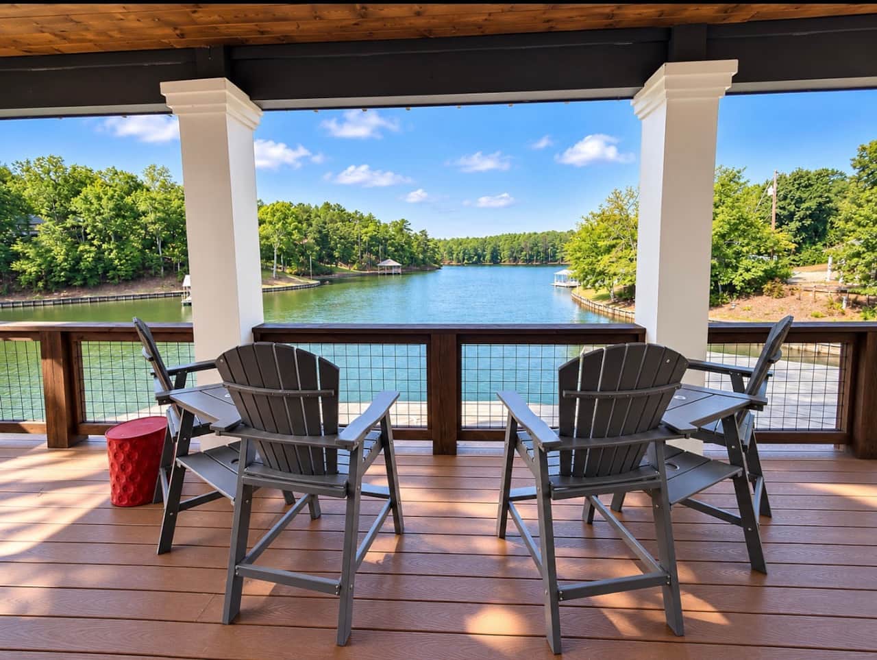Upper-level balcony view