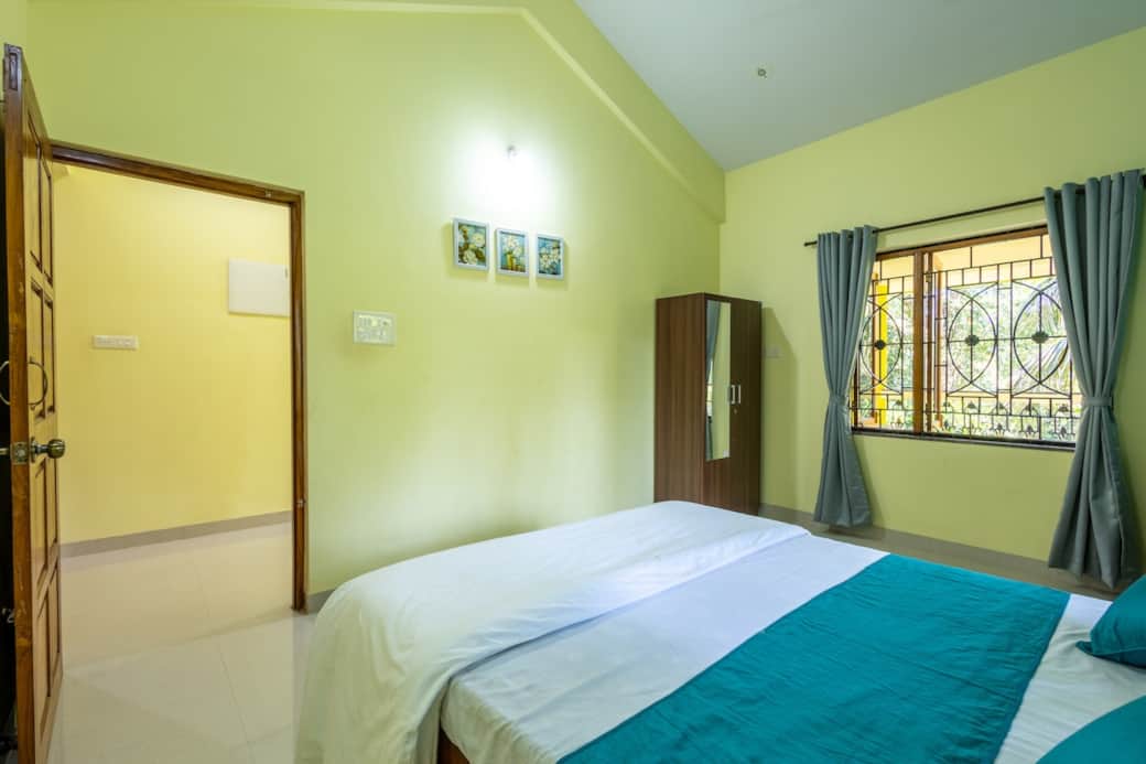 Wake Up Refreshed in a Well-Lit Villa Bedroom. Wake Up Refreshed in a Well-Lit Villa Bedroom.