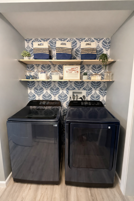 In-home laundry for convenience after long days on trails or exploring.