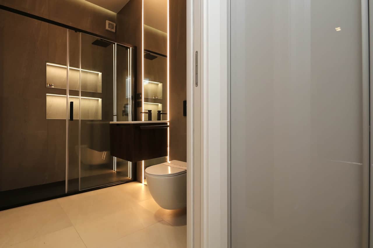 Bagno lussuoso - finiture sorprendenti