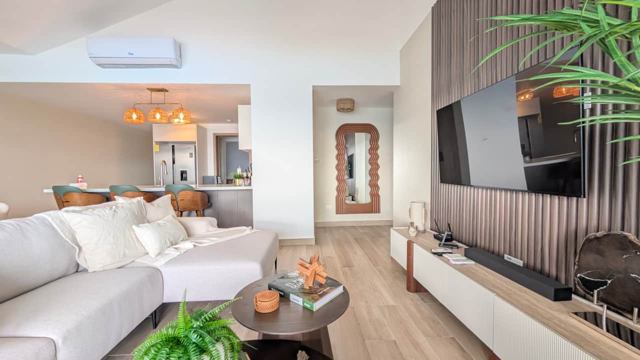 Cana Life Luxury | City Beach - Sky View Living Area 