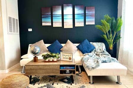 Relaxing living room area Relaxing living room area