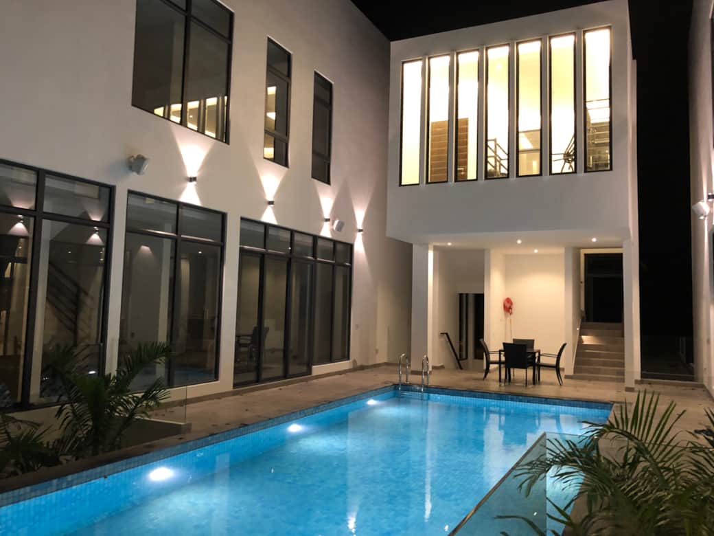 night view pool 2nd floor
