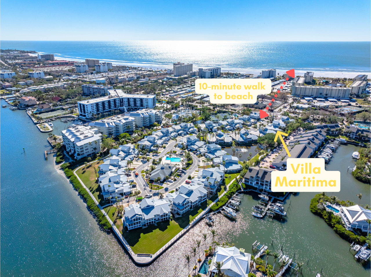 Villa Maritima Proximity to Beach