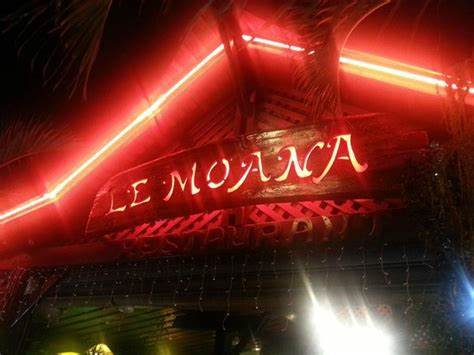 enseigne moana restaurant