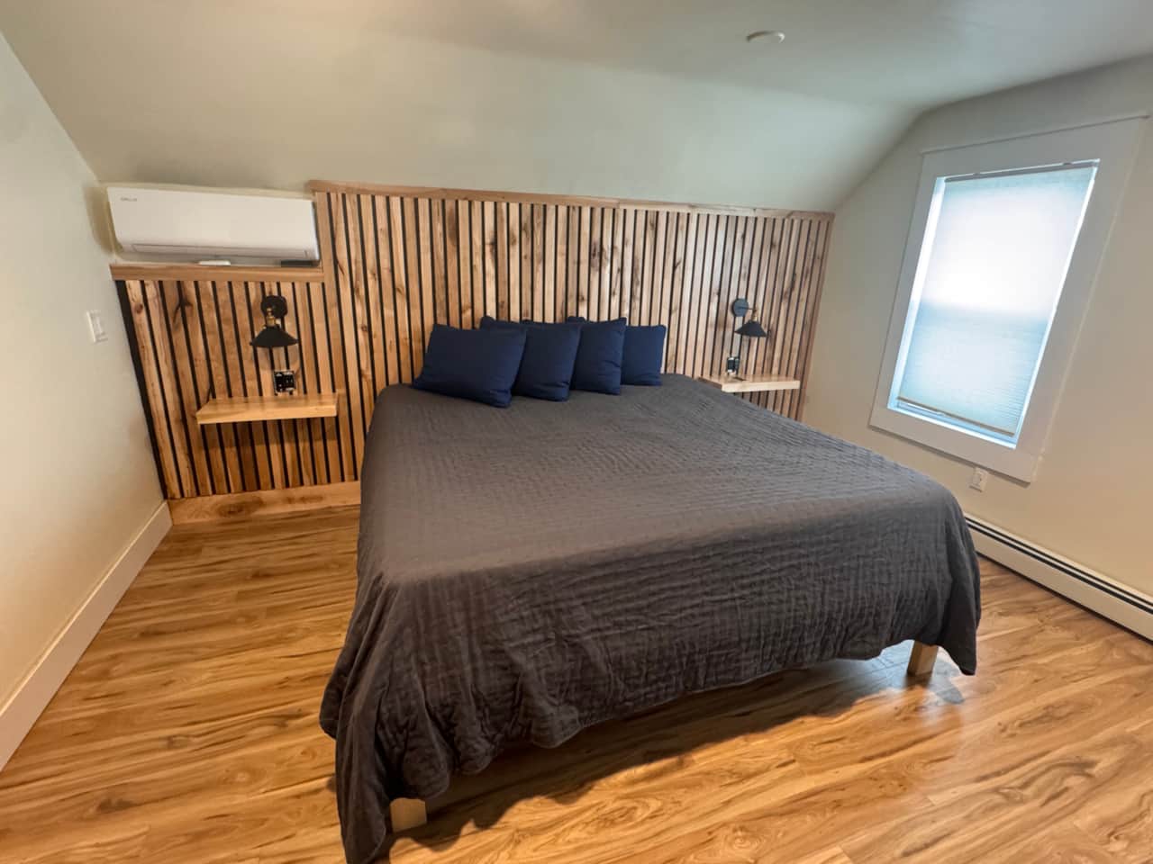 Bedroom to feature accents and a comfortable Sleep Number bed