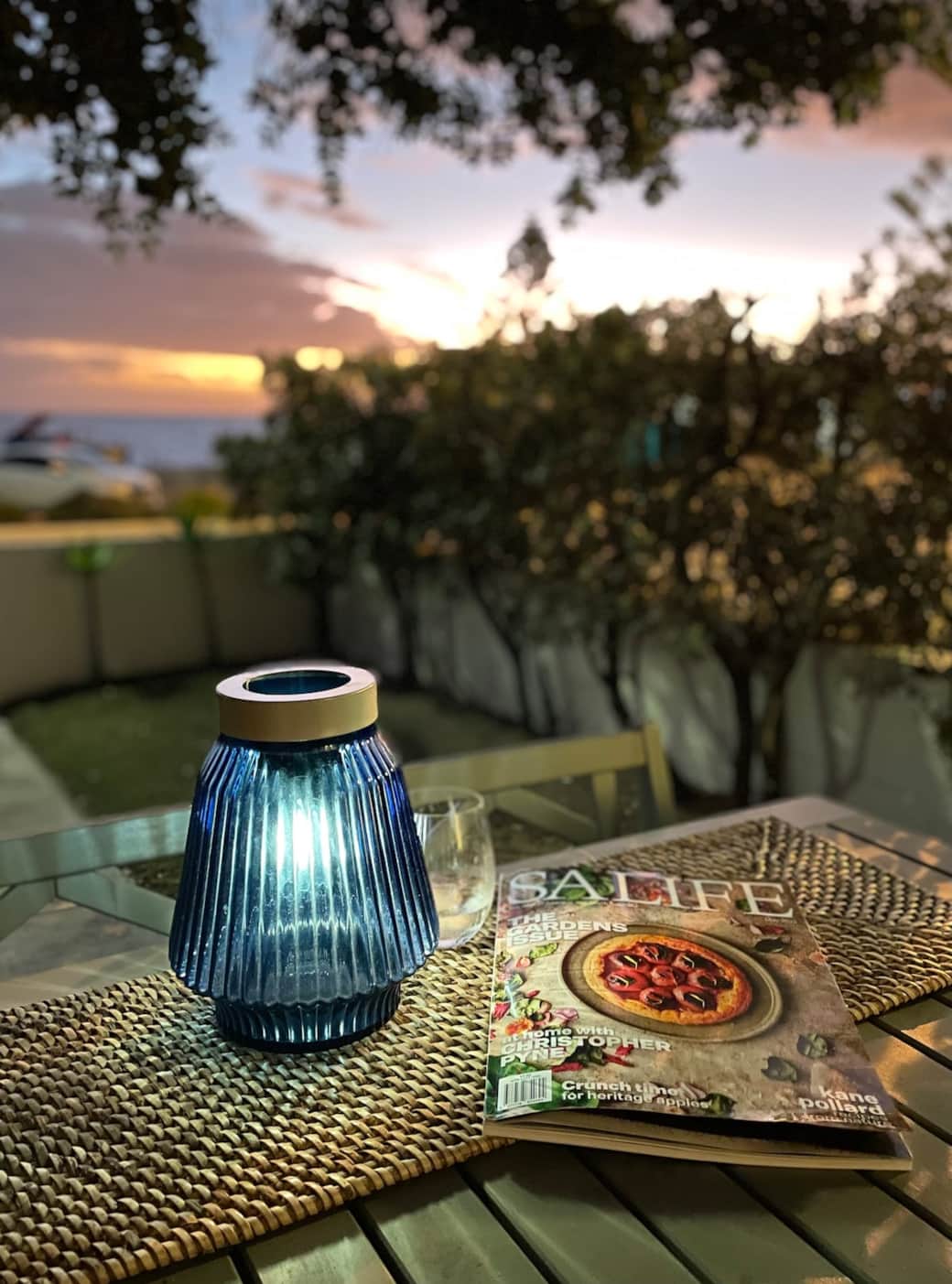 Sunsets are the norm....The space fills private, low maintenance & ideal for outdoor entertainment or a relax after a day at the beach. 