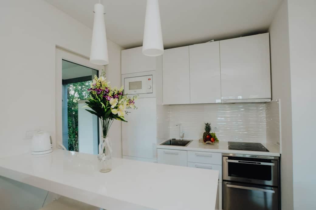 Dining Table and Kitchen