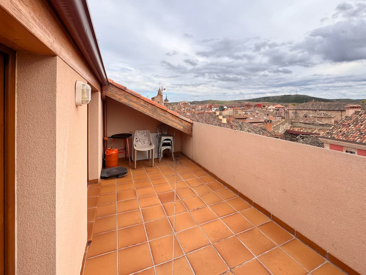 Terraza privada con vistas a Molina