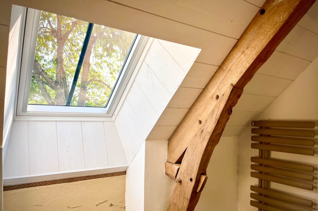 Une salle de bain en pleine nature