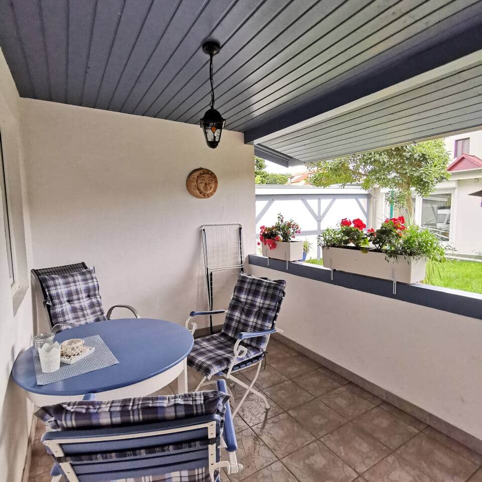 Blick von der Terrasse 