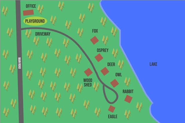 Chalet map