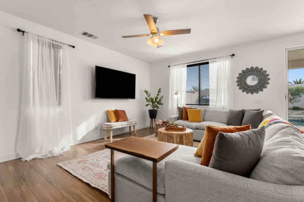 65 in TV in living room area... 65 in TV in living room area...