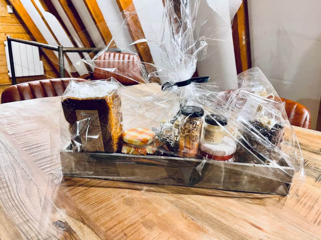 Notre panier d'accueil selon arrivage