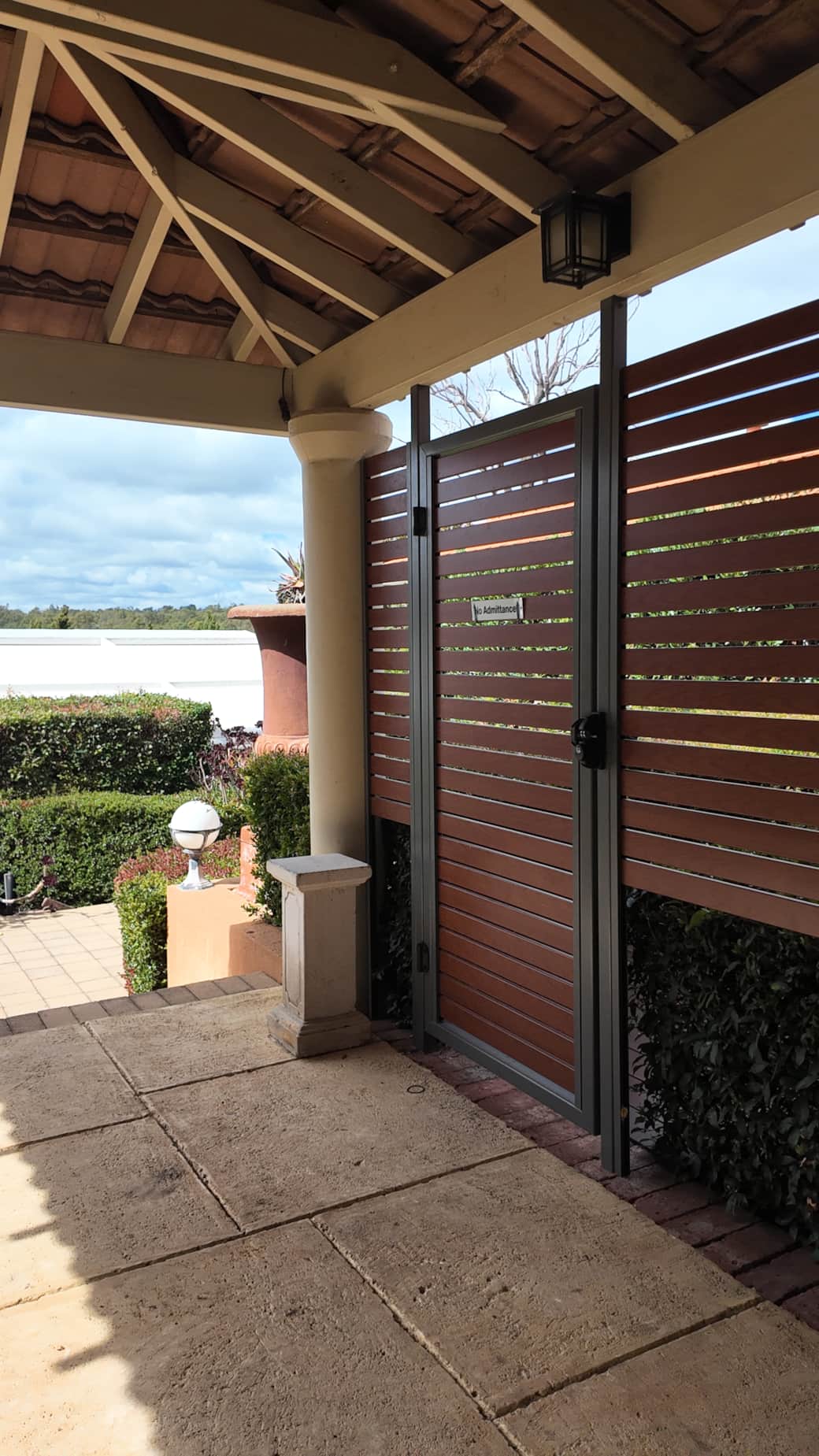 Entrance to court yard