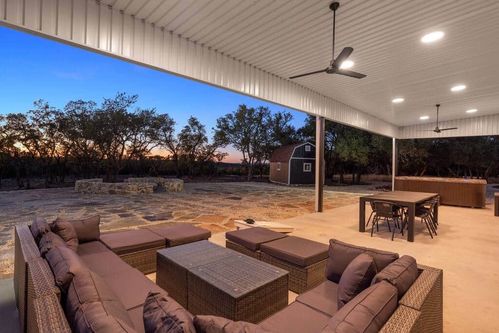 Seating Area outside