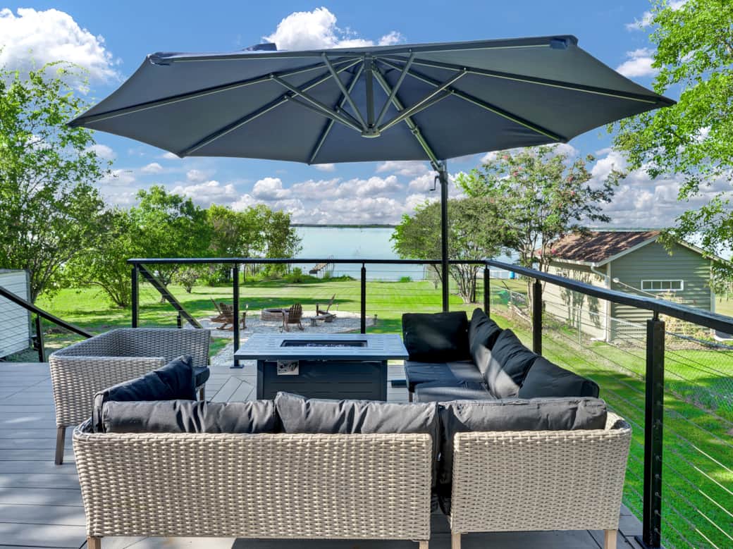 Lounge Chair and Gas Fire Table Lounge Chair and Gas Fire Table