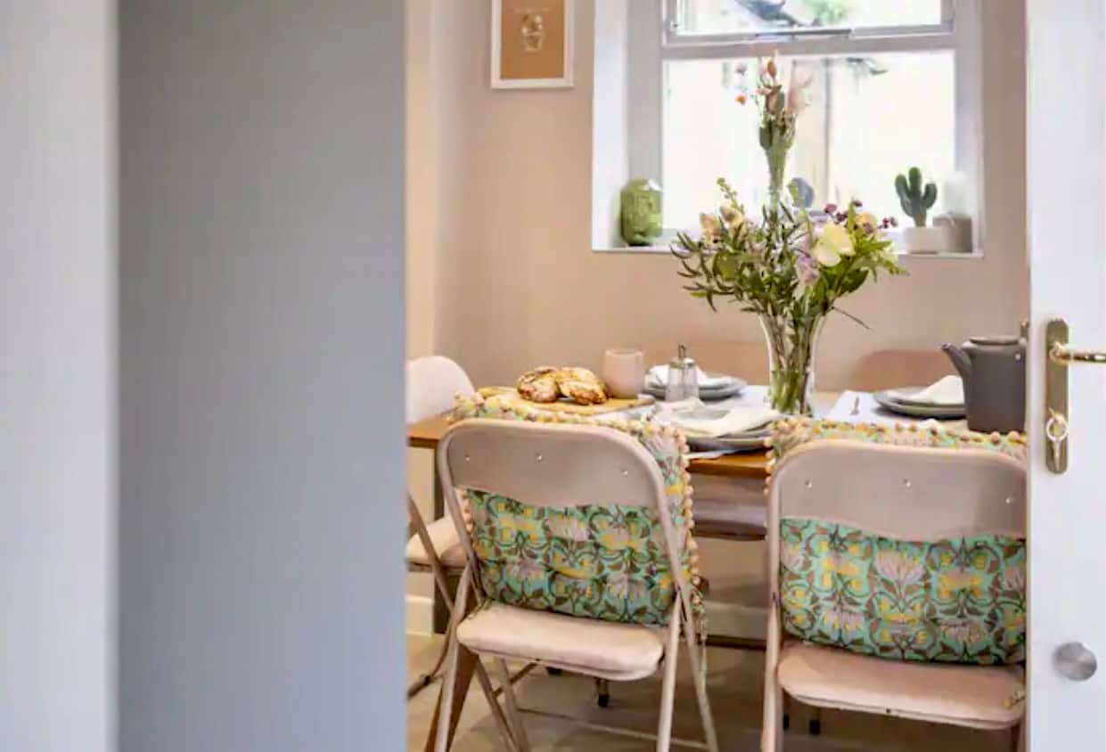 Dining space for family meals and celebrations