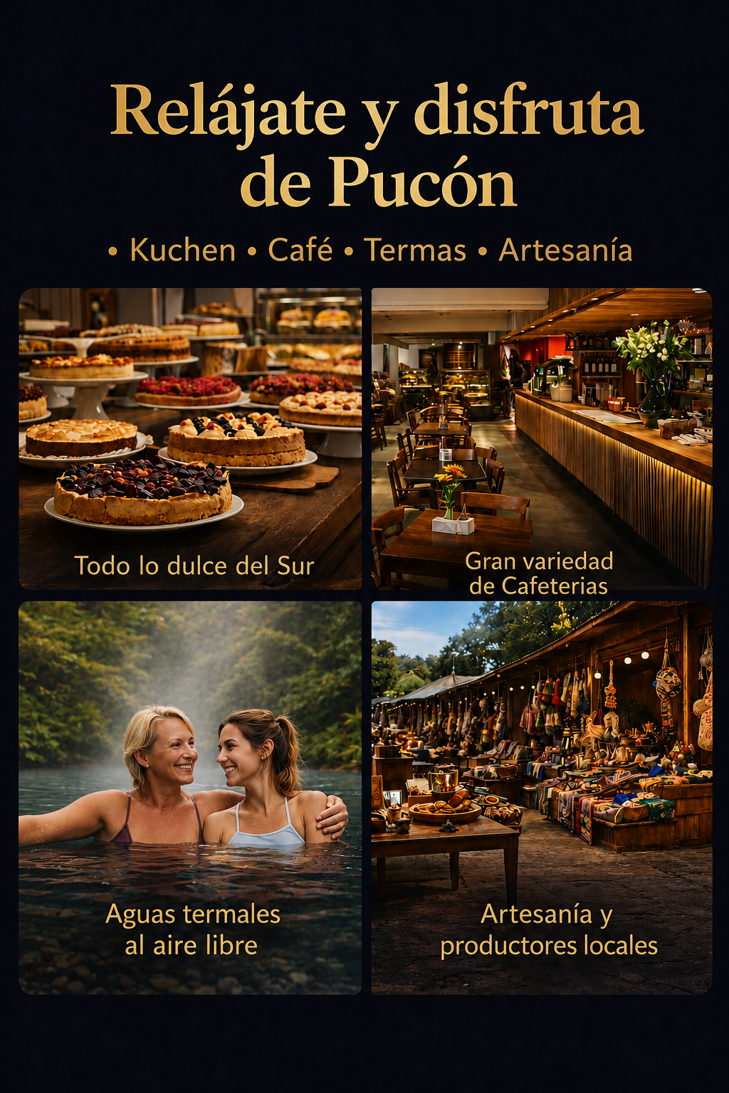 Termas de invierno en Pucón