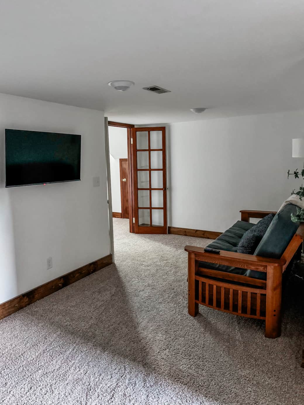 Lower level den