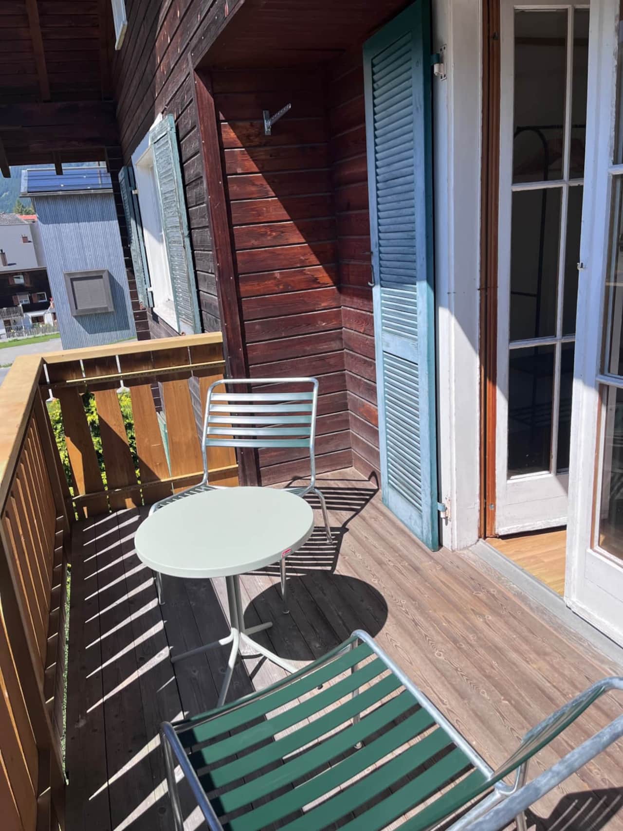 Balkon Wohnung Bergblick