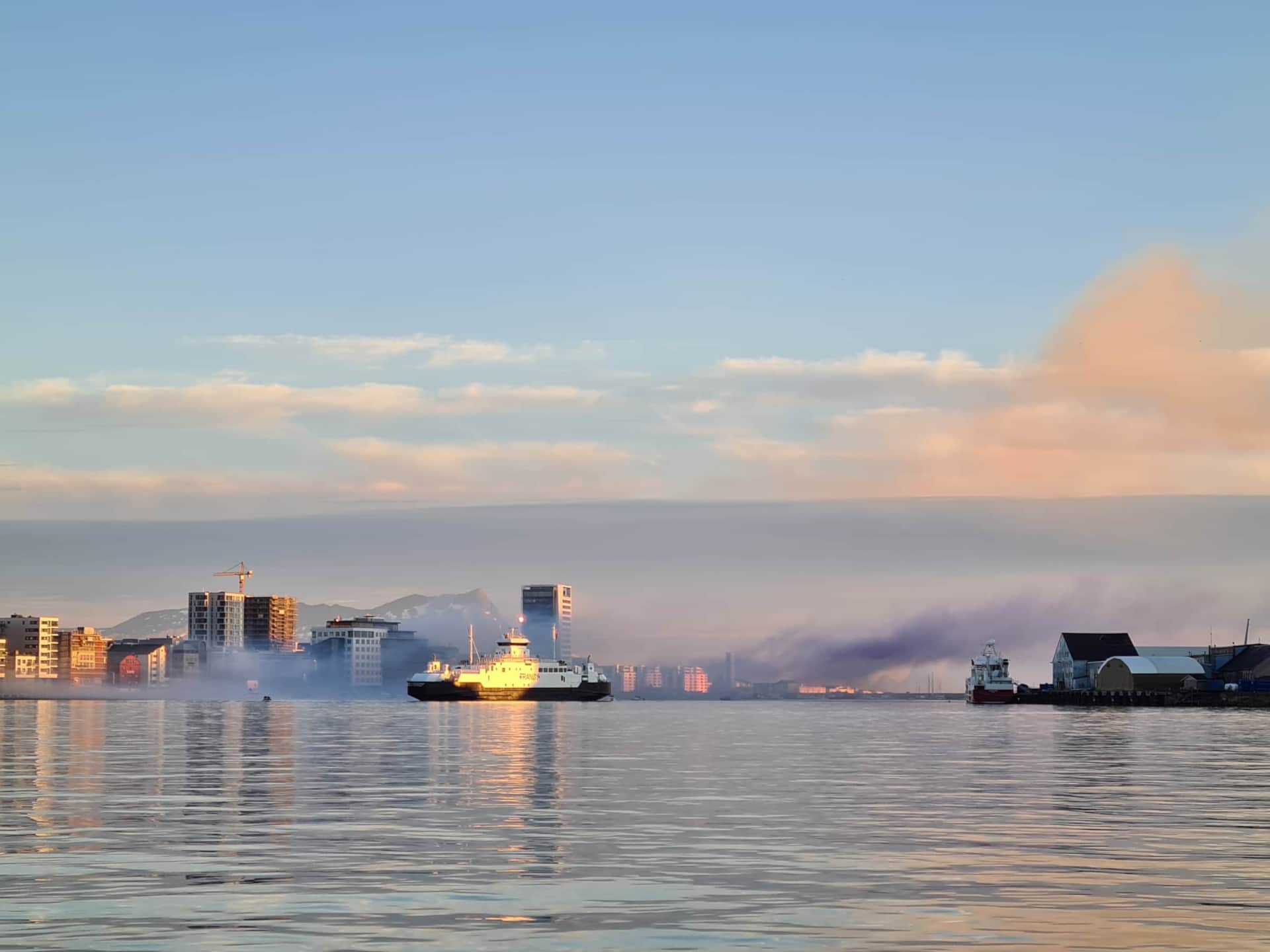 Bodø and surrounding Arctic coast