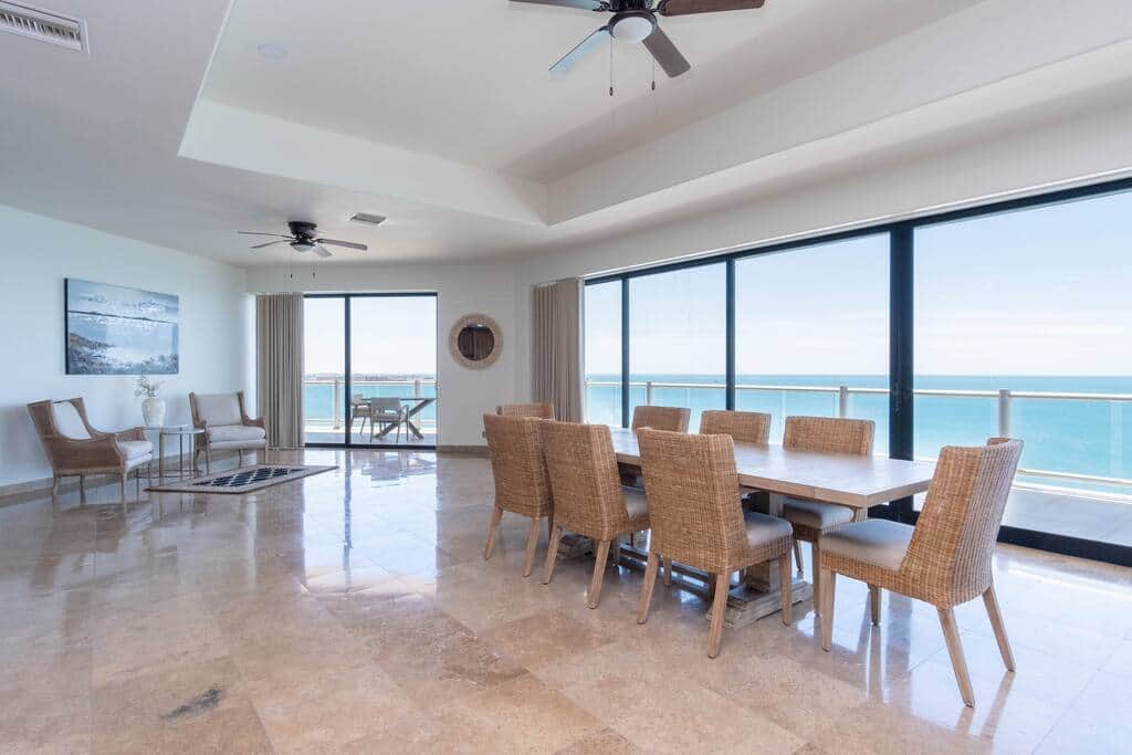 Spacious Living Area With a View! Sitting Area, Dining Area, Patio Access, and Ocean Front Views Spacious Living Area With a View! Sitting Area, Dining Area, Patio Access, and Ocean Front Views