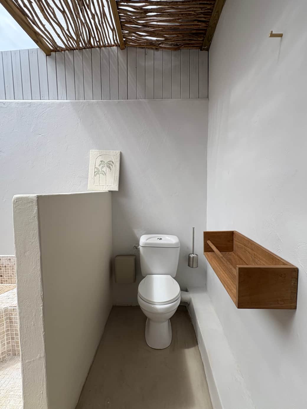 Les toilettes de la chambre Natural
