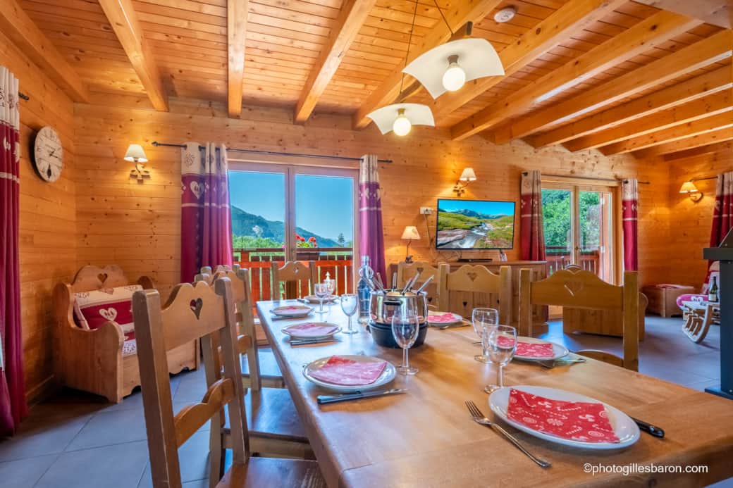 Salon - Salle à manger - Cuisine L'Ours