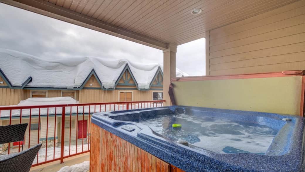 Patio and Hot Tub