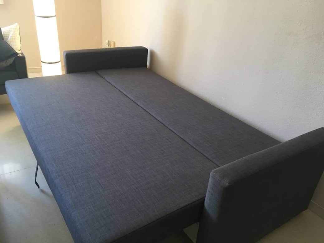 Sofa bed open / Sofá cama abierto
Sofa bed open / Sofá cama abierto