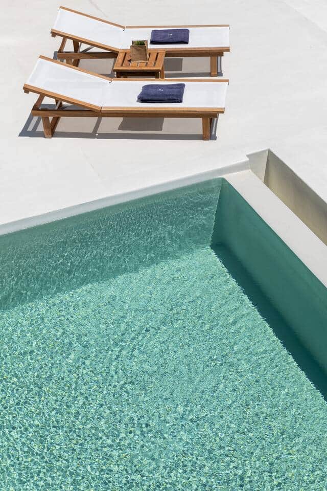 The pool The pool