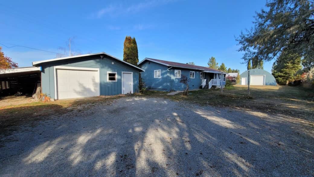 View of property from the gate entrance.