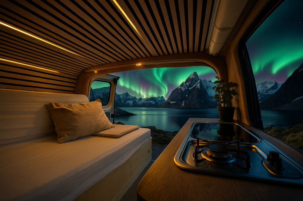 Northern Lights in Lofoten