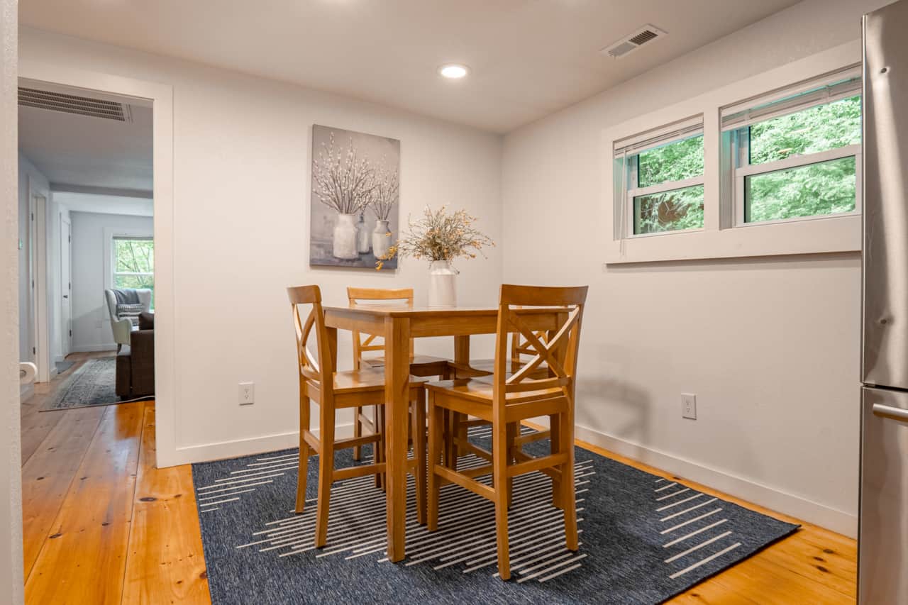 Tiny Escapes Cozy Cottage in Todd North Carolina - Unique Upscale Rentals for All of Life's Moments